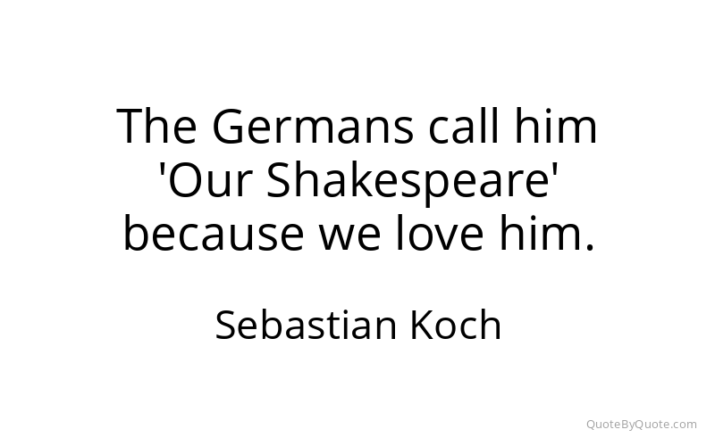 Preview image for this quote by Sebastian Koch