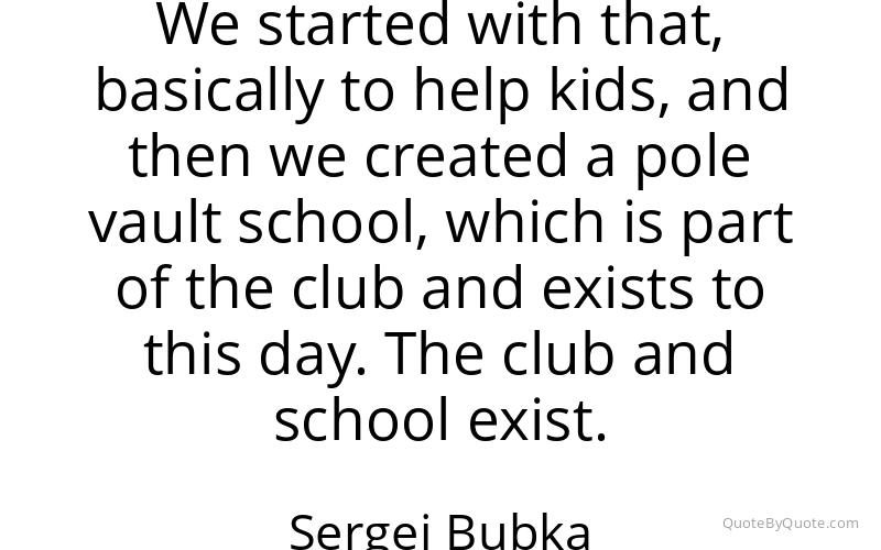 Preview image for this quote by Sergei Bubka