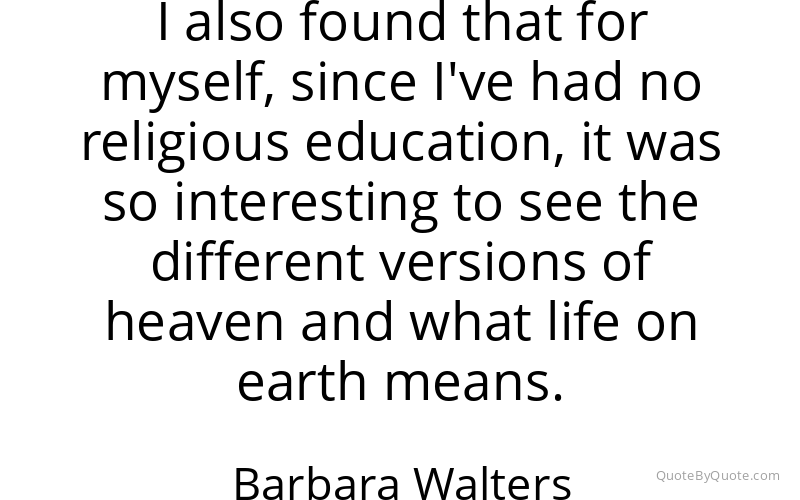 Preview image for this quote by Barbara Walters
