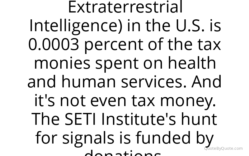 Preview image for this quote by Seth Shostak