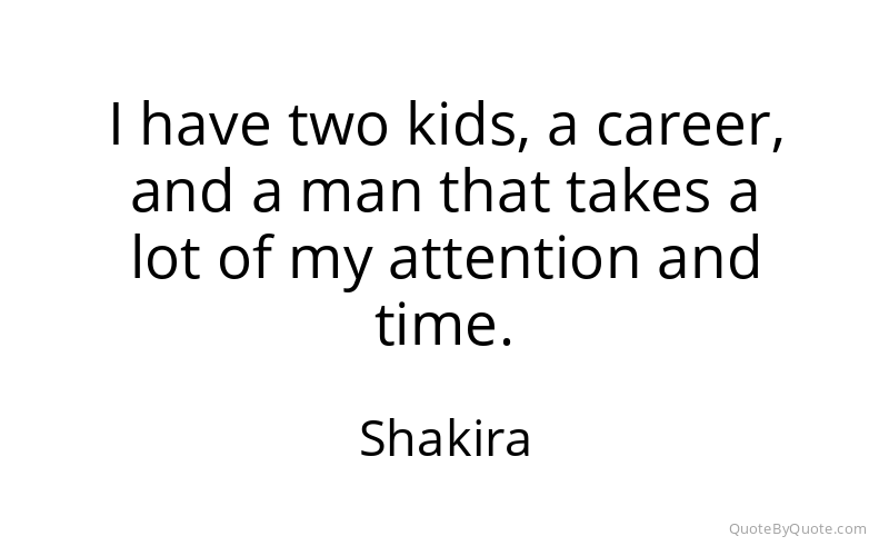 Preview image for this quote by Shakira