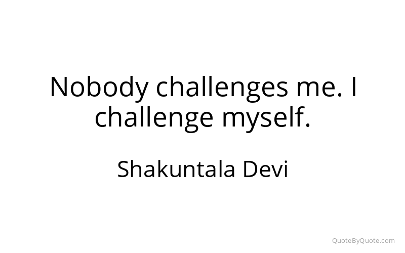 Preview image for this quote by Shakuntala Devi