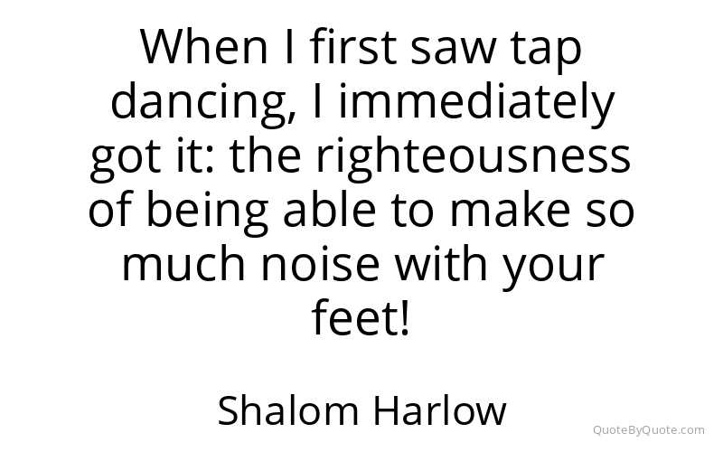 Preview image for this quote by Shalom Harlow