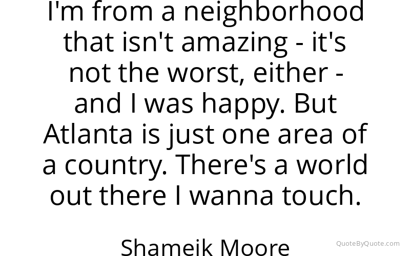 Preview image for this quote by Shameik Moore