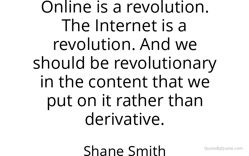 Preview image for this quote by Shane Smith