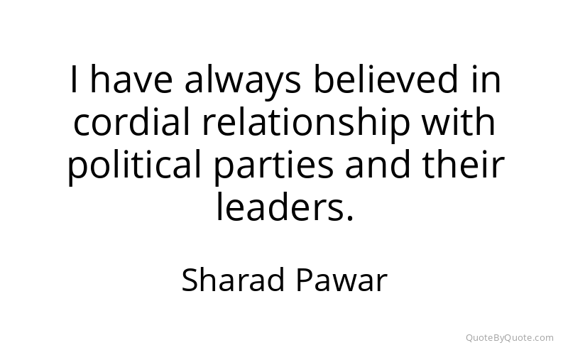 Preview image for this quote by Sharad Pawar