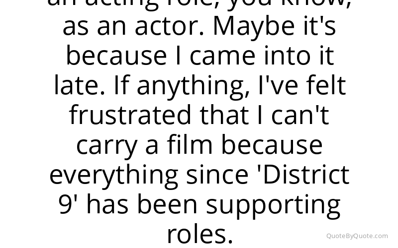 Preview image for this quote by Sharlto Copley