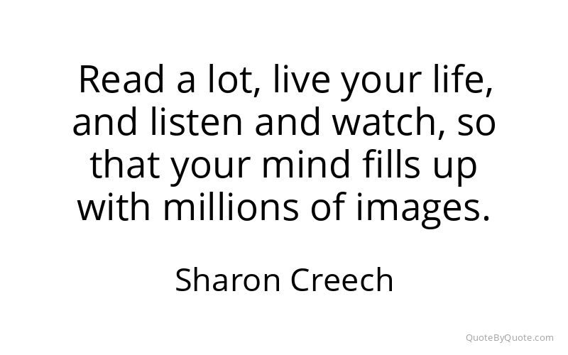 Preview image for this quote by Sharon Creech