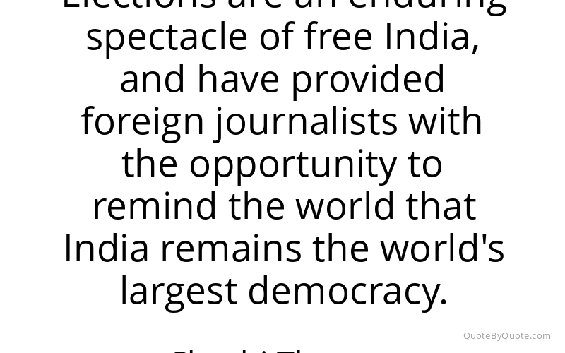 Preview image for this quote by Shashi Tharoor