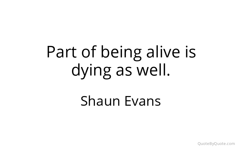 Preview image for this quote by Shaun Evans