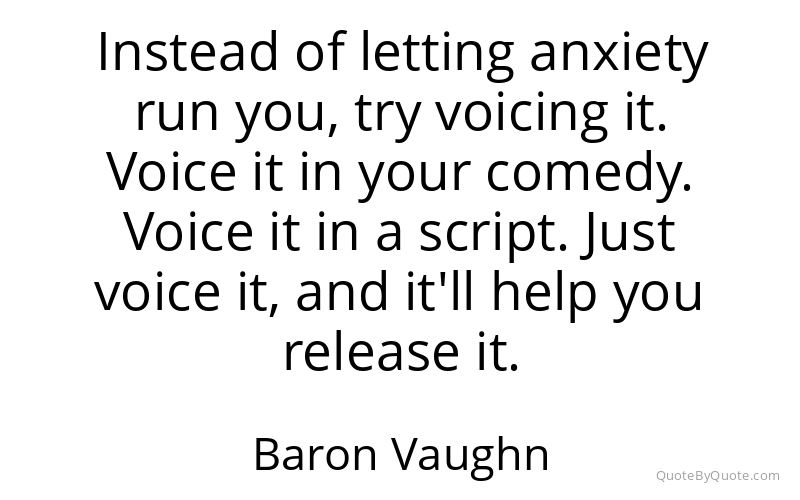Preview image for this quote by Baron Vaughn