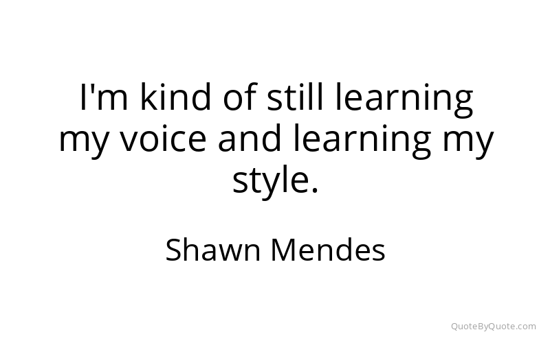 Preview image for this quote by Shawn Mendes