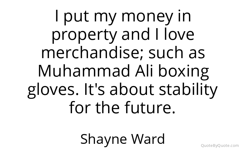 Preview image for this quote by Shayne Ward