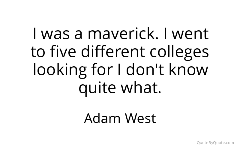 Preview image for this quote by Adam West
