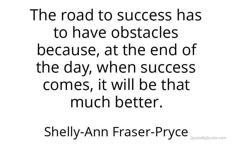 Preview image for this quote by Shelly-Ann Fraser-Pryce