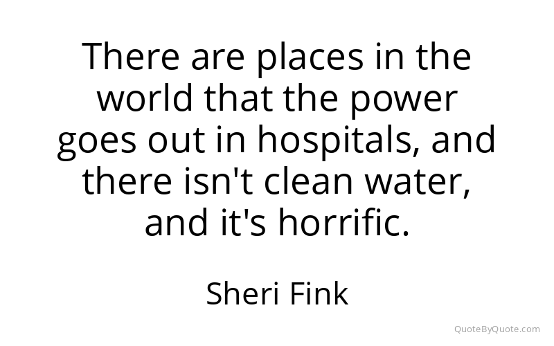 Preview image for this quote by Sheri Fink