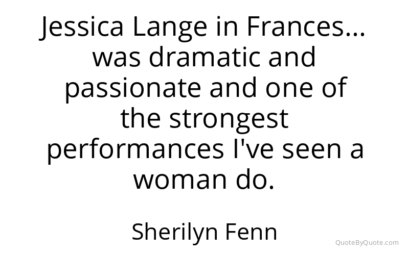 Preview image for this quote by Sherilyn Fenn
