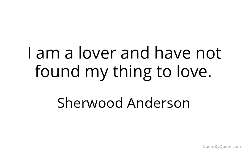 Preview image for this quote by Sherwood Anderson