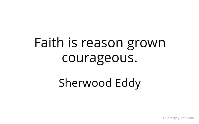 Preview image for this quote by Sherwood Eddy