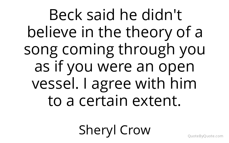 Preview image for this quote by Sheryl Crow