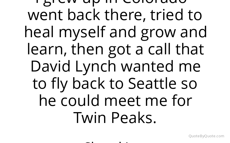 Preview image for this quote by Sheryl Lee
