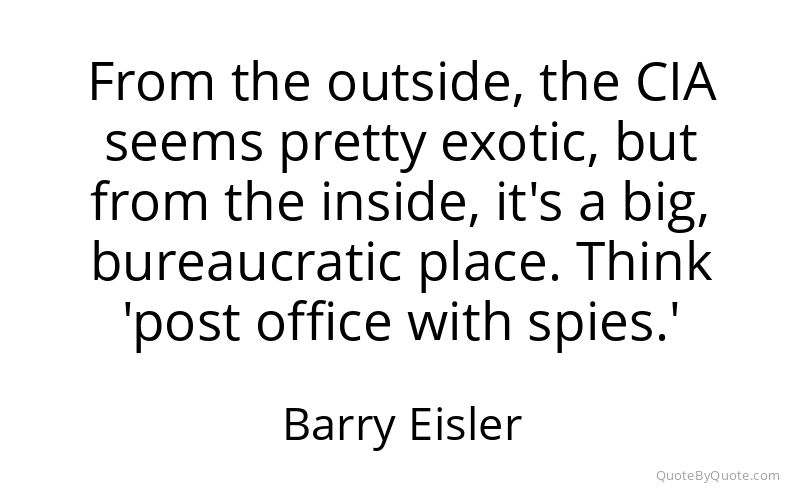 Preview image for this quote by Barry Eisler