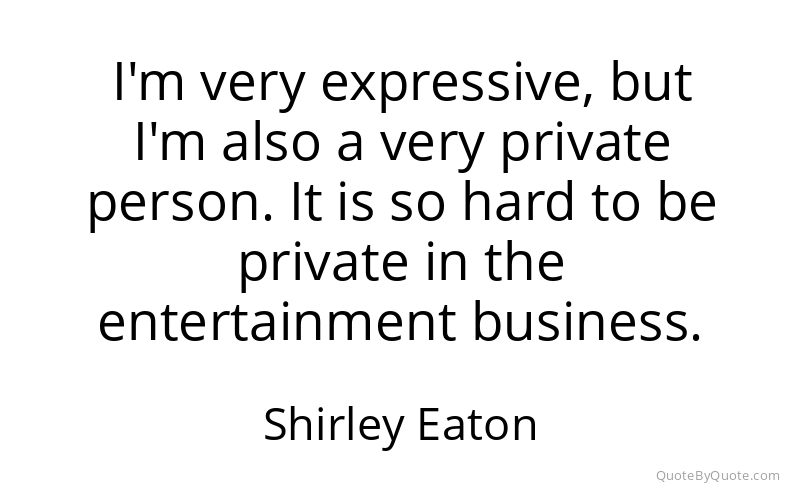 Preview image for this quote by Shirley Eaton
