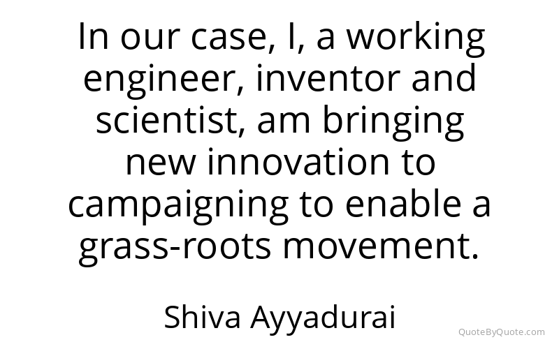Preview image for this quote by Shiva Ayyadurai