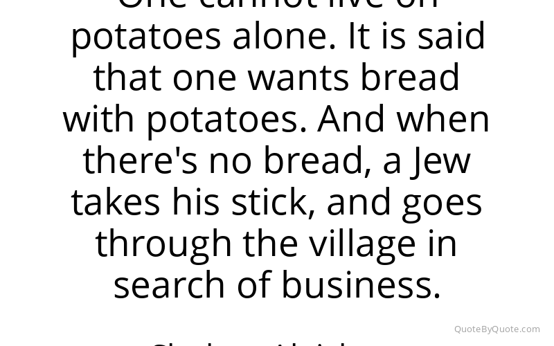 Preview image for this quote by Sholom Aleichem