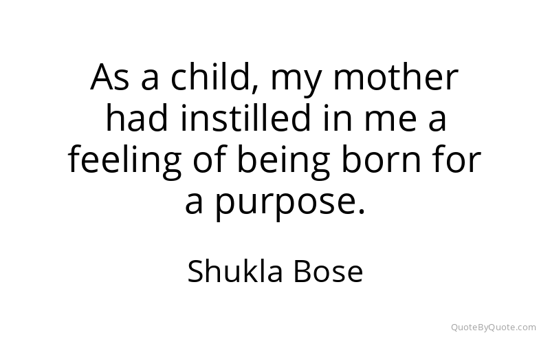 Preview image for this quote by Shukla Bose