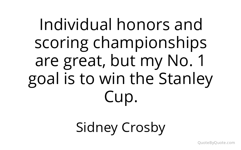 Preview image for this quote by Sidney Crosby