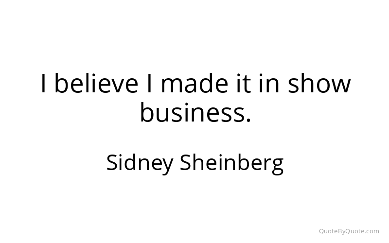 Preview image for this quote by Sidney Sheinberg