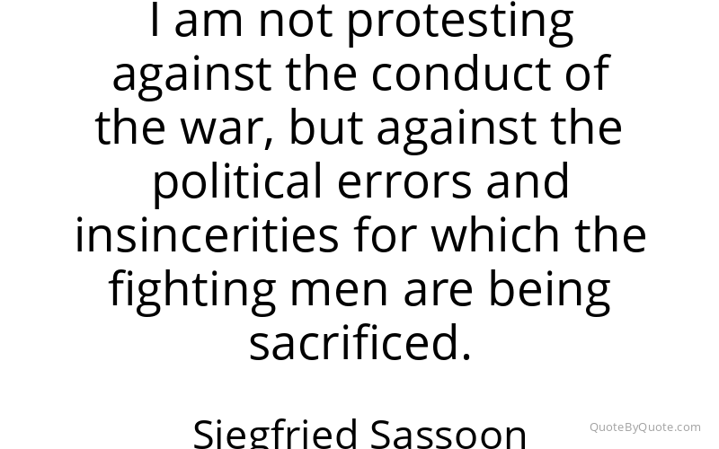 Preview image for this quote by Siegfried Sassoon