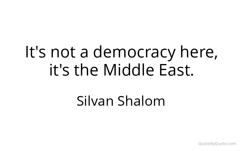 Preview image for this quote by Silvan Shalom