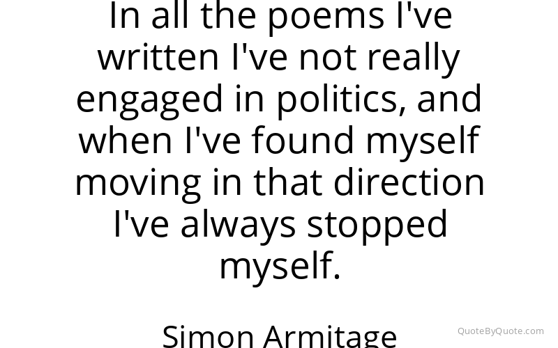 Preview image for this quote by Simon Armitage