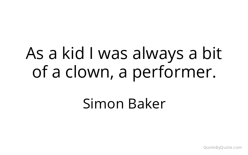 Preview image for this quote by Simon Baker