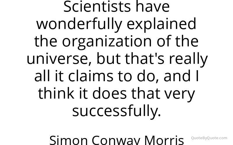 Preview image for this quote by Simon Conway Morris