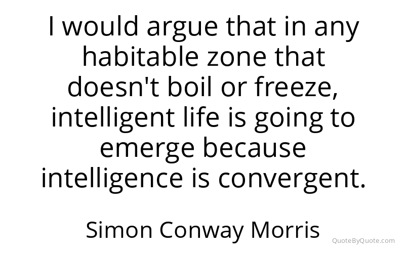Preview image for this quote by Simon Conway Morris