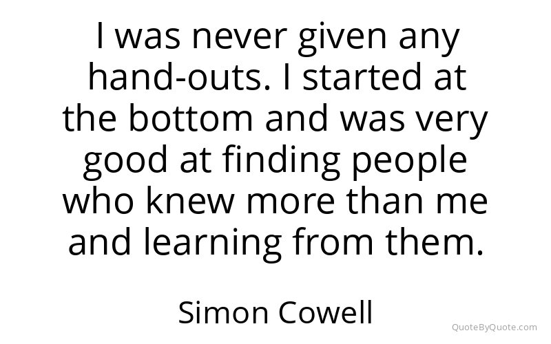 Preview image for this quote by Simon Cowell