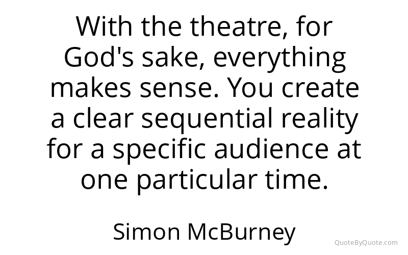 Preview image for this quote by Simon McBurney