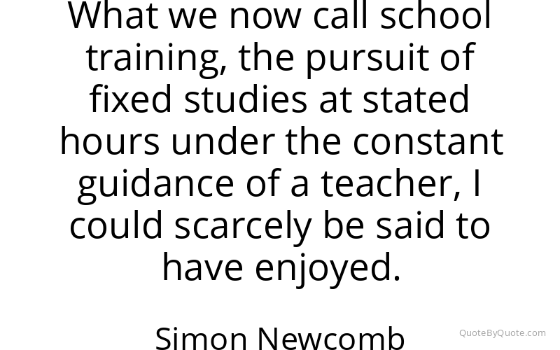 Preview image for this quote by Simon Newcomb