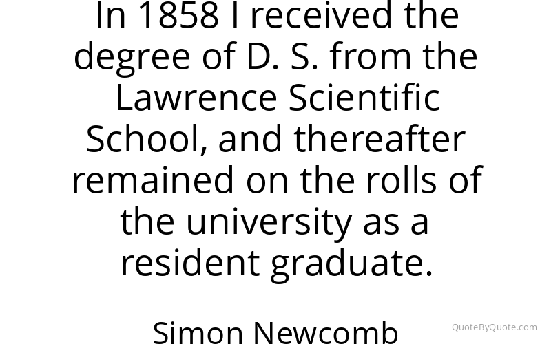 Preview image for this quote by Simon Newcomb