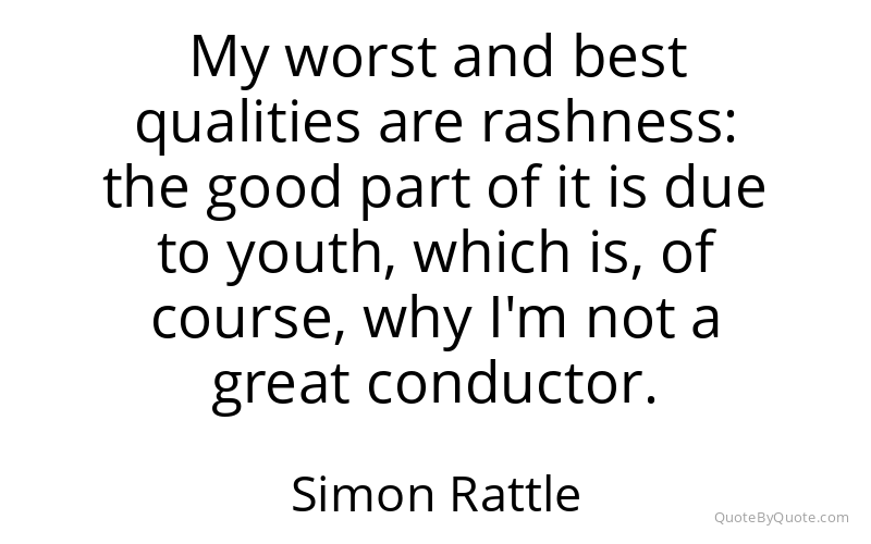 Preview image for this quote by Simon Rattle