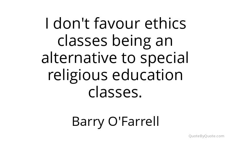 Preview image for this quote by Barry O'Farrell