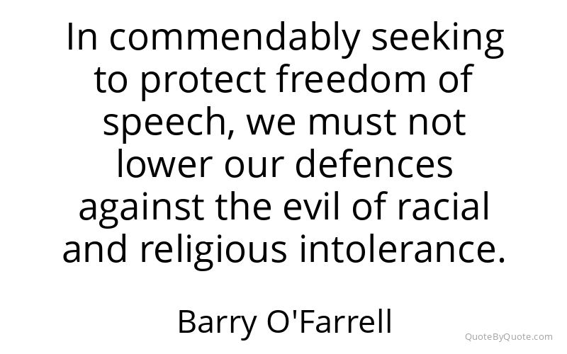 Preview image for this quote by Barry O'Farrell