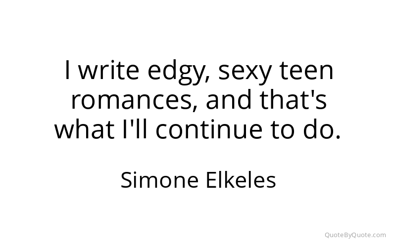 Preview image for this quote by Simone Elkeles