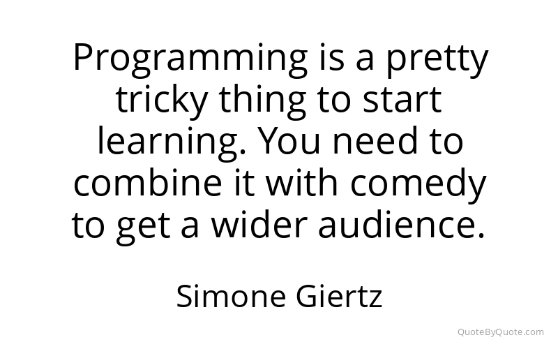 Preview image for this quote by Simone Giertz