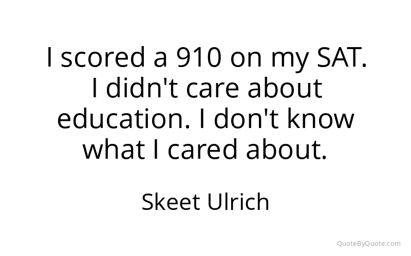 Preview image for this quote by Skeet Ulrich