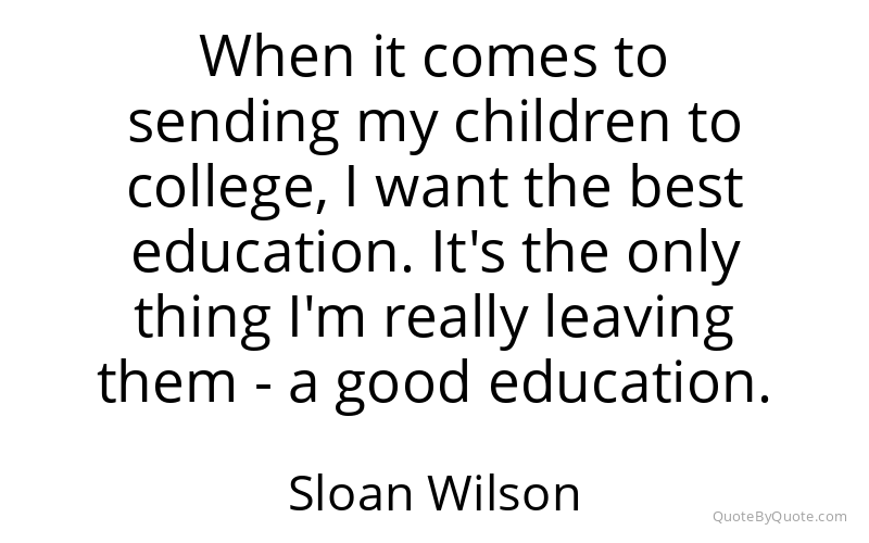 Preview image for this quote by Sloan Wilson