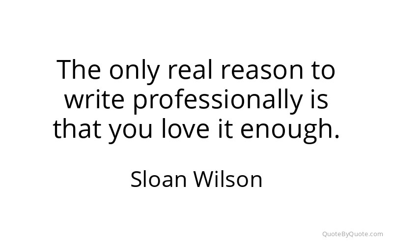Preview image for this quote by Sloan Wilson